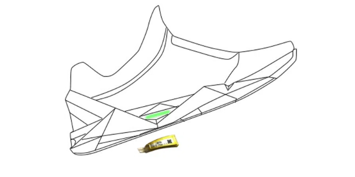 智能鞋电池